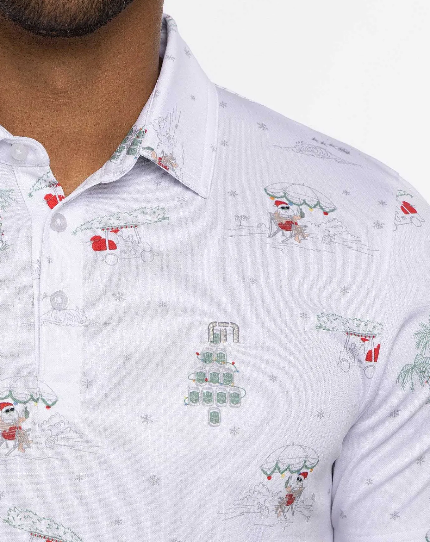 TravisMathew Wee Bit Of Fun Polo> Polos