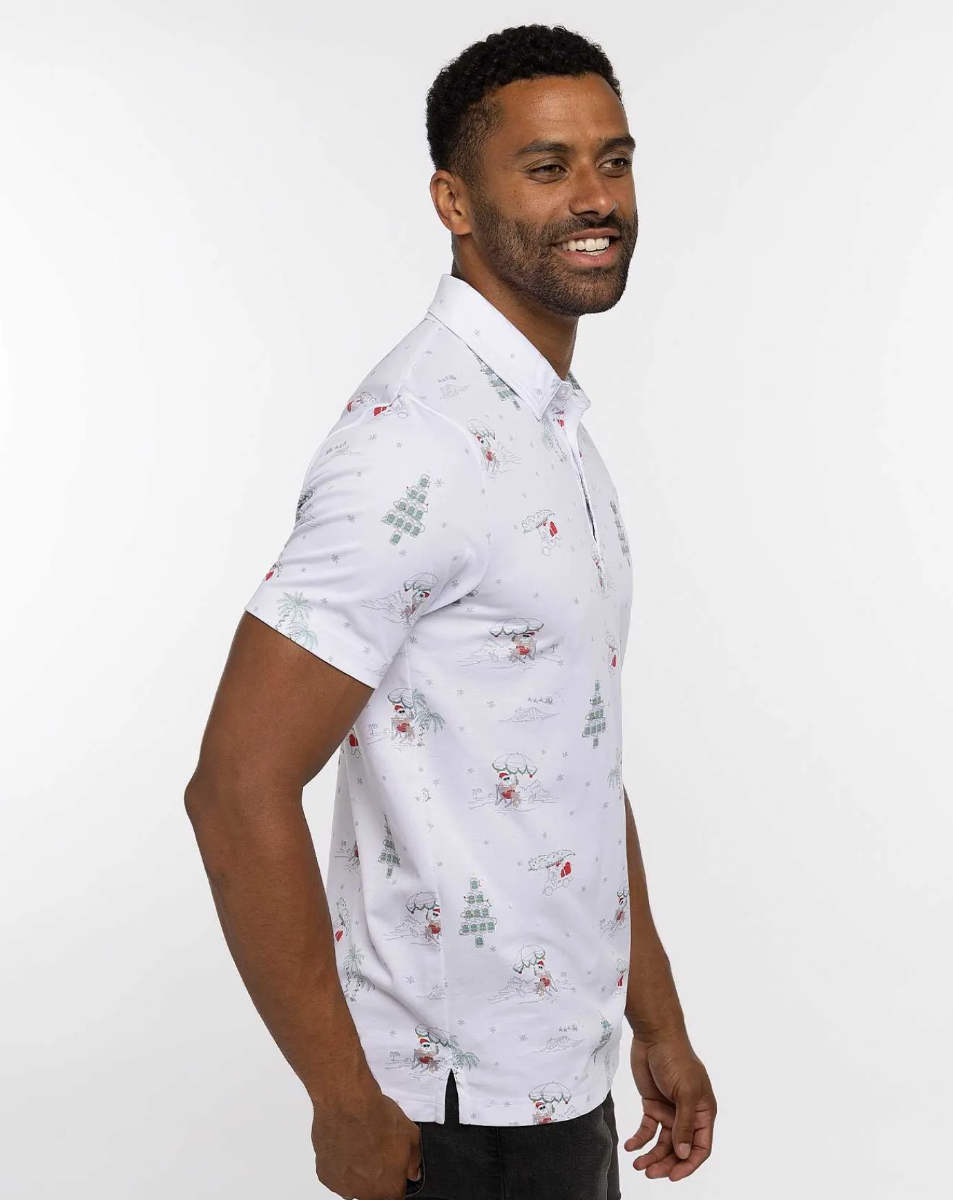TravisMathew Wee Bit Of Fun Polo> Polos