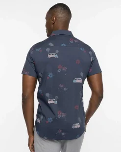 TravisMathew What Goes Up Button-Up><noscript><img width=
