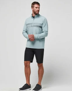 TravisMathew Wind Water Quarter Zip><noscript><img width=